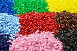 multi coloured polymer