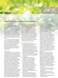 Innovation for a better environment