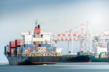 Container ship