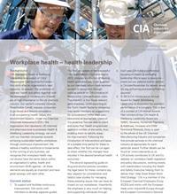 Work health - health leadership